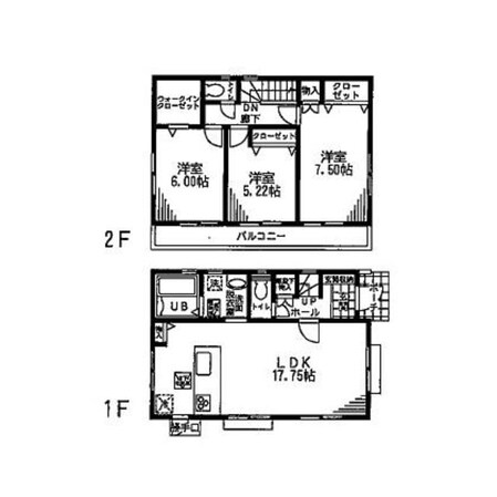 立川栄町の家の物件間取画像